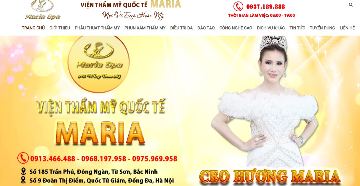 Thẩm mỹ viện quốc tế Maria