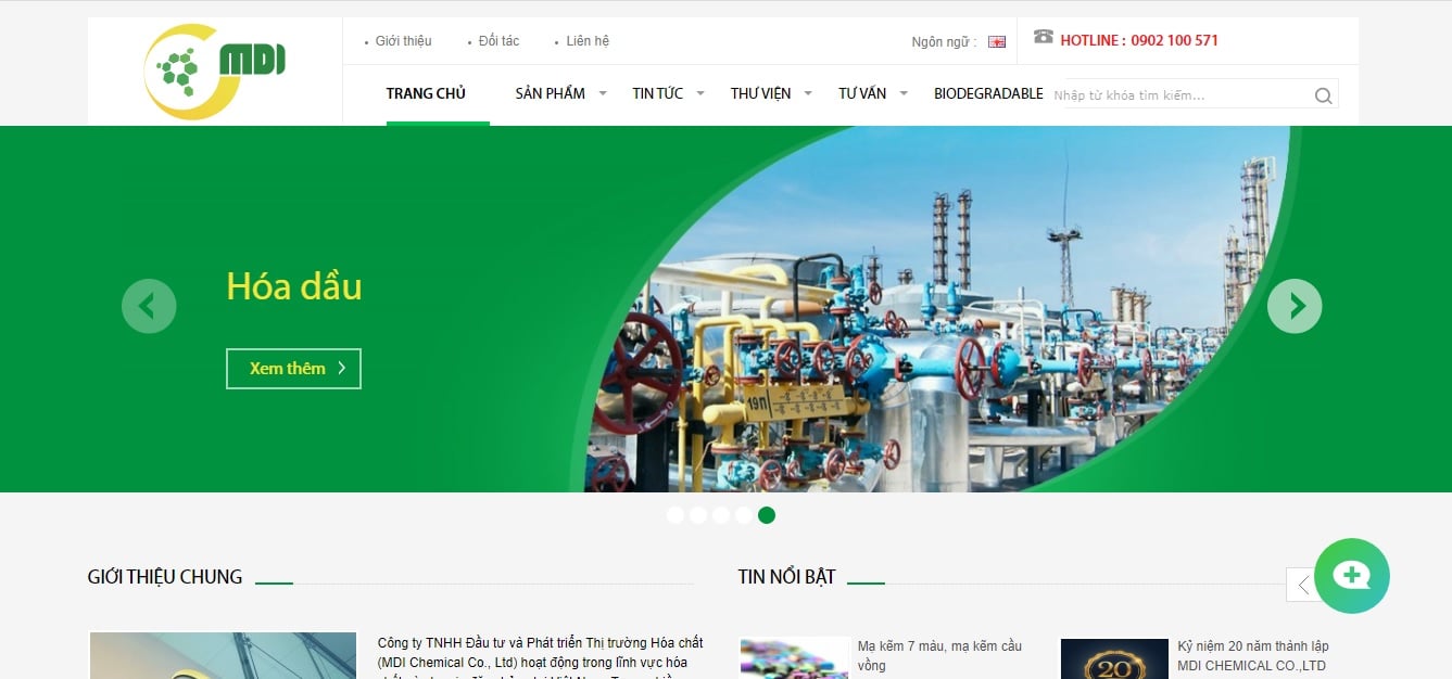 Công ty cung cấp hóa chất MDI Chemical
