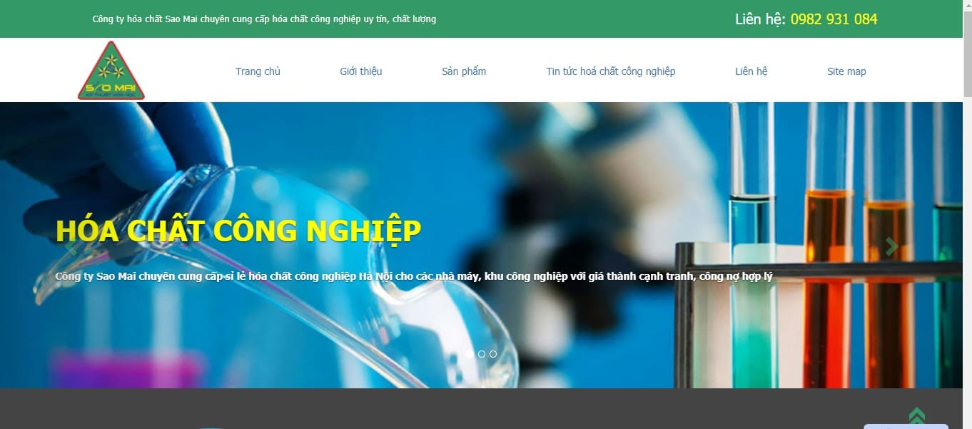 Công ty cung cấp hóa chất Sao Mai