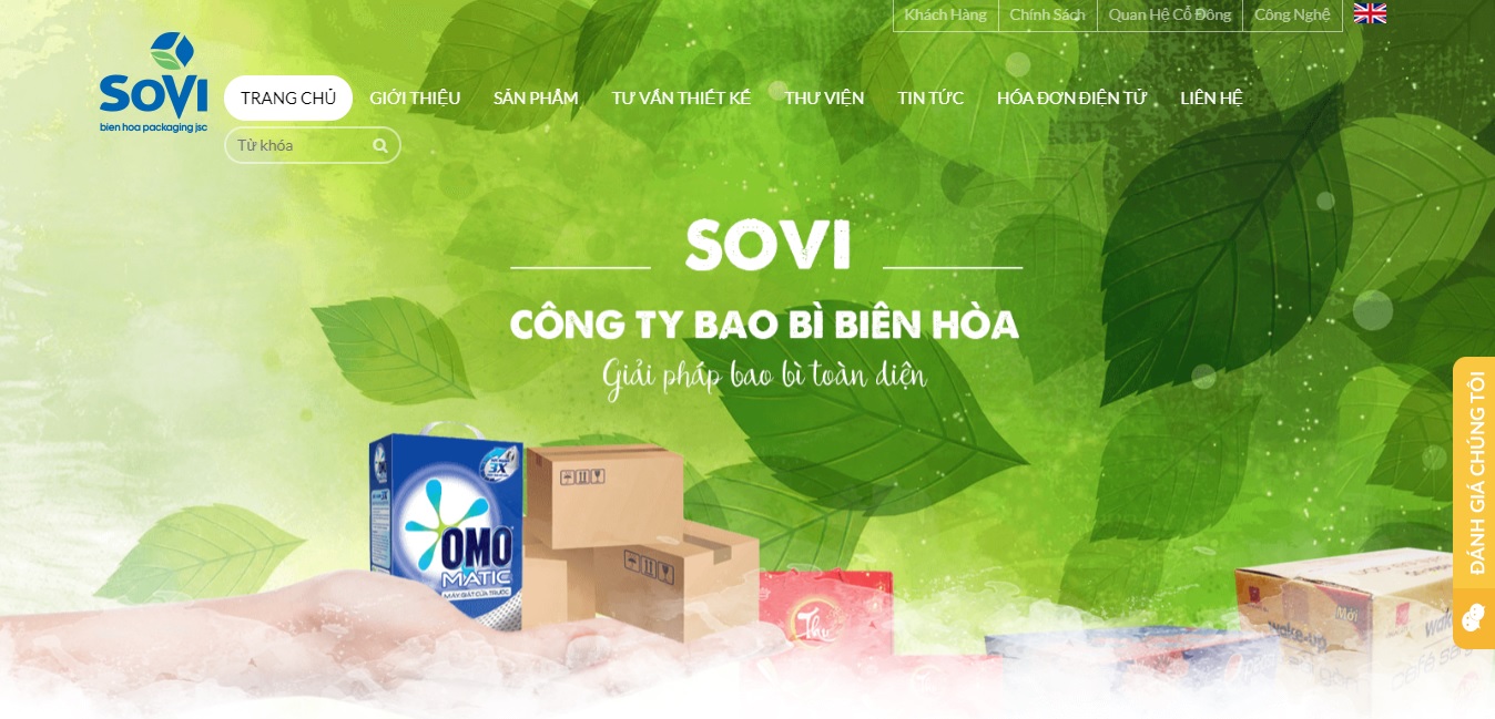 Công Ty Sản Xuất Giấy Công Nghiệp - Công Ty CP Bao Bì Biên Hòa 