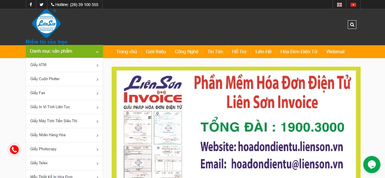 Công ty sản xuất giấy văn phòng Liên Sơn