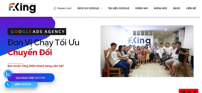 Công ty quảng cáo trực tuyến Fking