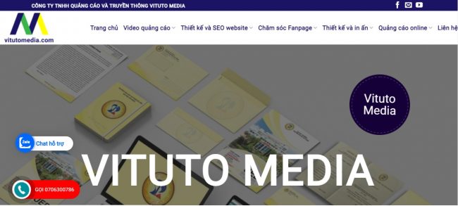 Công ty quảng cáo trực tuyến, truyền thông Vituto Media
