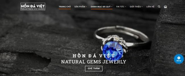 Cửa hàng bán trang sức phong thủy Hồn Đá Việt