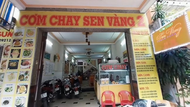 Quán chay ngon Sen Vàng Cần Thơ