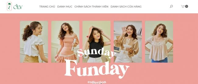 Shop quần áo nữ OLV