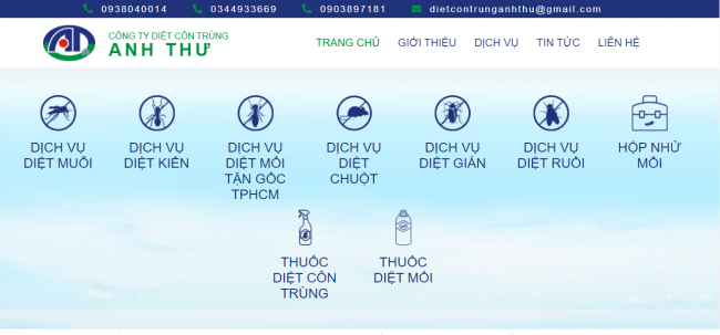 Công ty diệt mối Anh Thư