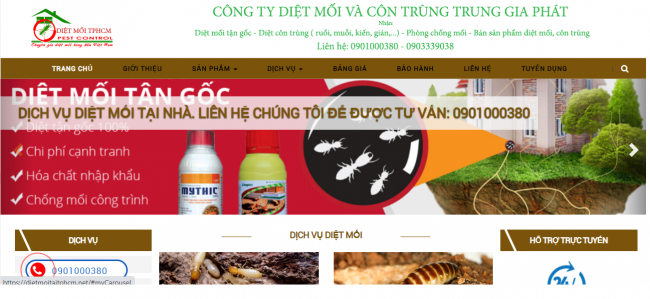 Công ty diệt mối Gia Phát