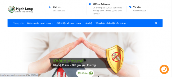 Công ty diệt mối Hạnh Long