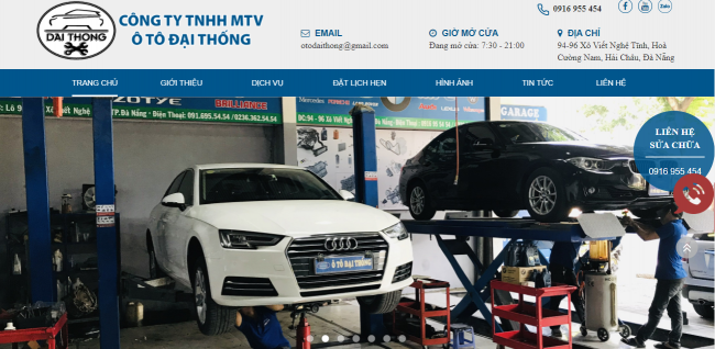 Gara sửa chữa ô tô Đại Thống