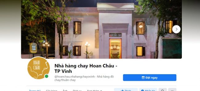 Nhà hàng chay Hoan Châu, Vinh