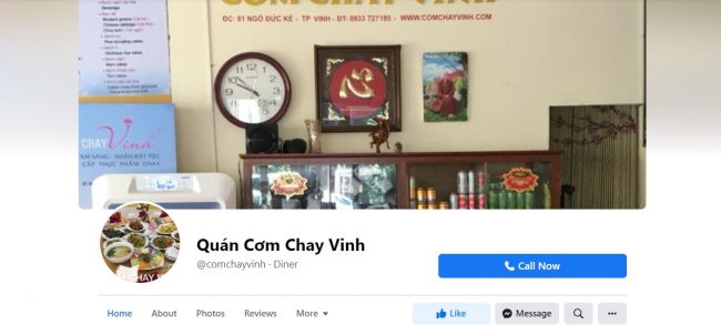 Quán Cơm Chay Vinh