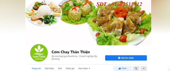 Quán chay ngon Thân Thiện