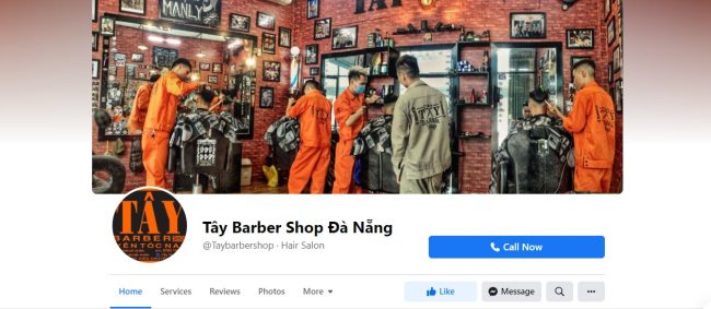 Tây Barber Shop - tiệm cắt tóc nam đẹp tại Đà Nẵng