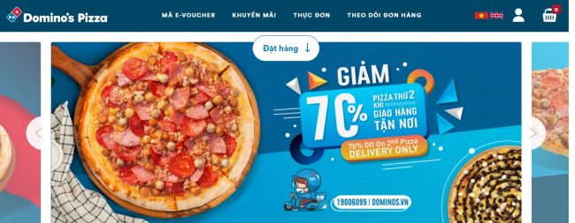 Thương hiệu bánh pizza ngon Domino