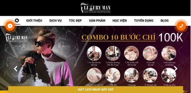 viện Tóc - Luxury Man