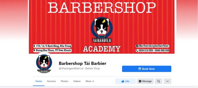 Barbershop Tài Barbier Khánh Hòa