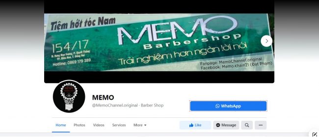 MEMO Barbershop Biên Hòa