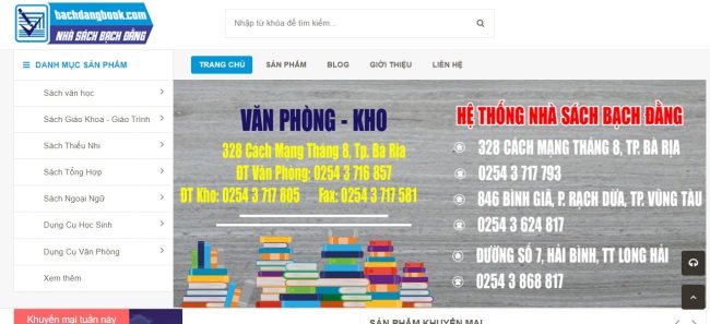 Nhà Sách Bạch Đằng - Vũng Tàu