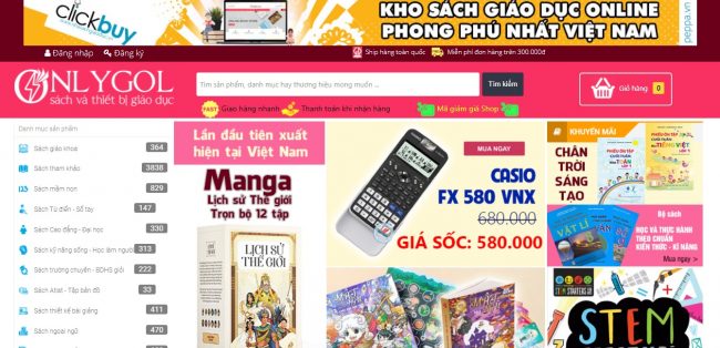 Nhà Sách Giáo Dục OLYGOL Bình Dương