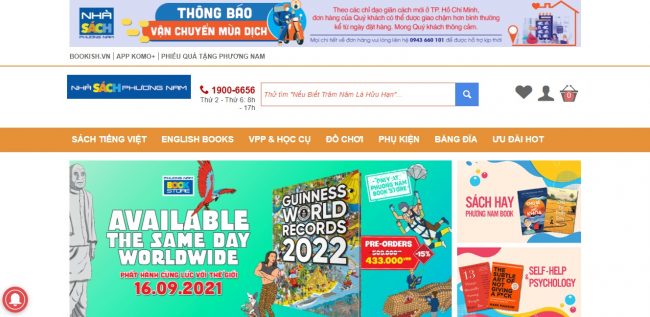 Phương Nam Book City Bình Dương